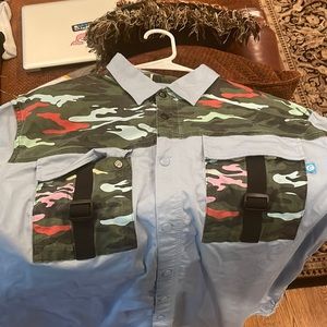 Cookies and button down